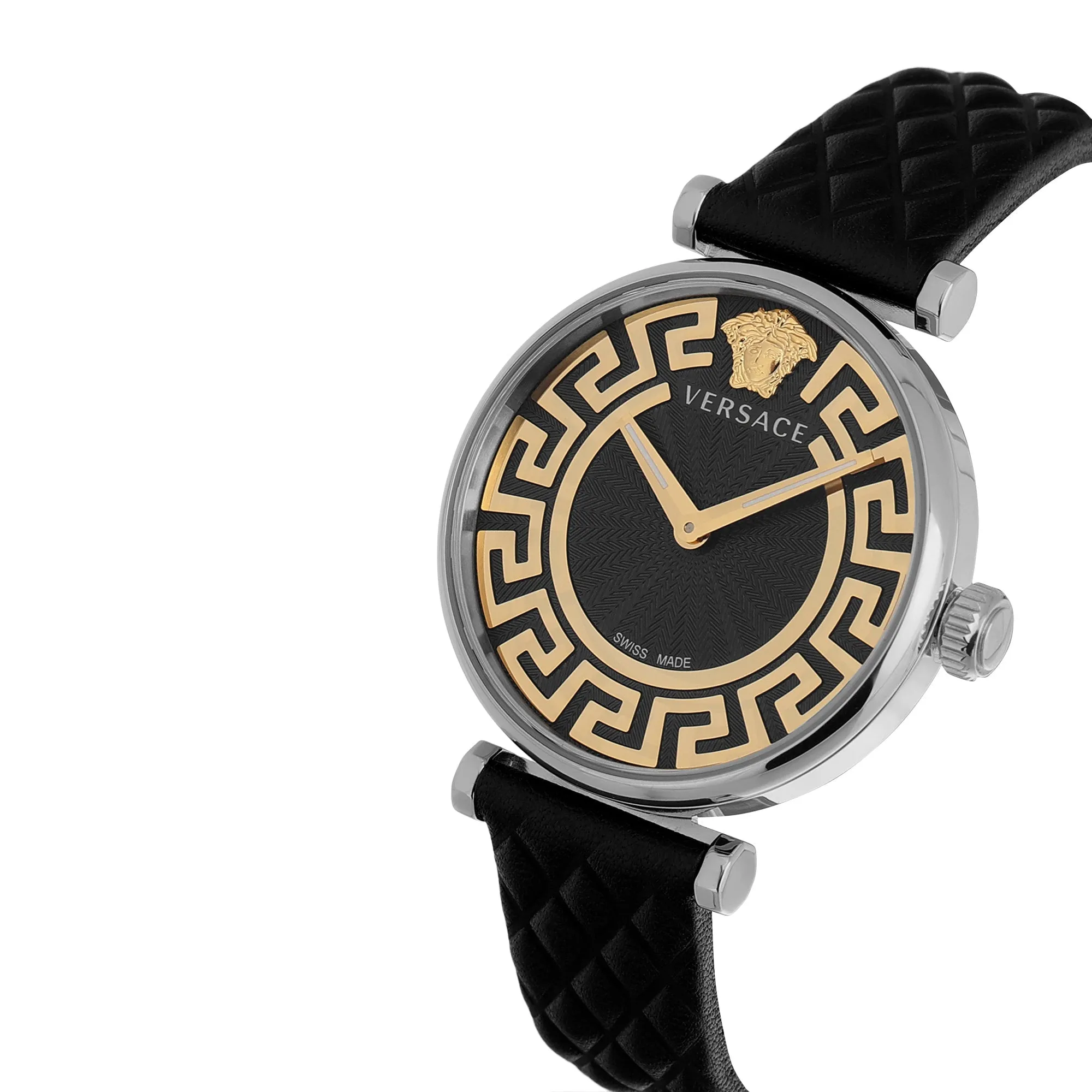 Versace Black Dial Analog Women Watch - VE1CA0123