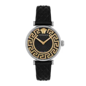 Versace Black Dial Analog Women Watch - VE1CA0123