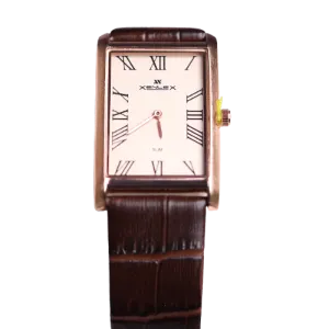 Xenlex Most Slim Roman Style Square Dial Men Watch